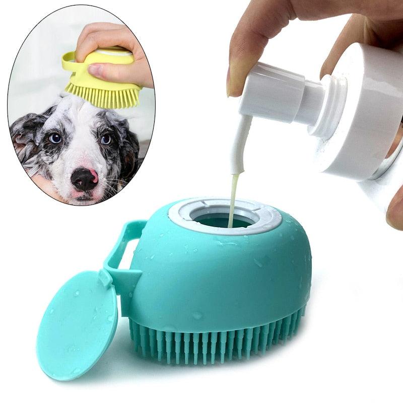 Escova Shampoo e Massageadora - Smart PET - Loja Wolf