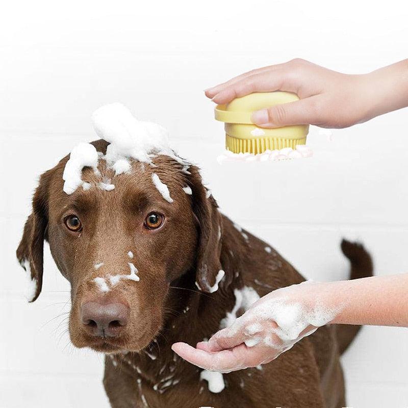 Escova Shampoo e Massageadora - Smart PET - Loja Wolf